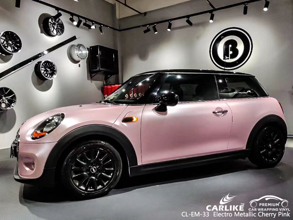 CL-EM-33 electro metallic cherry pink car foil for BENTLEY - SINO
